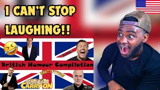 American Reacts To The Most Iconic British Comedy [upl. by Hbahsur134]