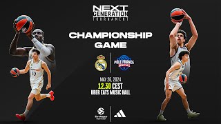 Euroleague Basketball ADIDAS NEXT GENERATION TOURNAMENT Finals Championship Game [upl. by Ssor]