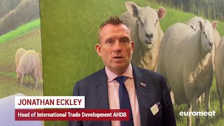 EMN INTERVIEWS Jonathan Eckley AHDB  Anuga 2023 [upl. by Elwee]