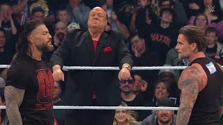 Cm Punk 5th Member Paul Heyman Return For Roman Reigns  WWE SmackDown Highlights Wrestle Mera [upl. by Arbe602]