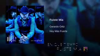 Gerardo Ortiz Fuiste Mía Karaoke [upl. by Ahsenwahs195]