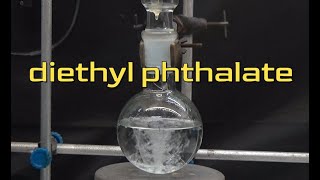 Diethyl Ftalate Fischer Esterification [upl. by Cahra]