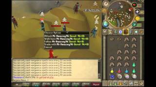 Runescape Hand Cannon Pking With Commentary Tank [upl. by Nerreg]