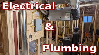 Finishing my Basement  Electrical and Plumbing  Part 4 [upl. by Notyap369]