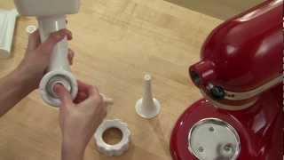 KitchenAid® Sausage Stuffer Attachment Kit [upl. by Shiller]