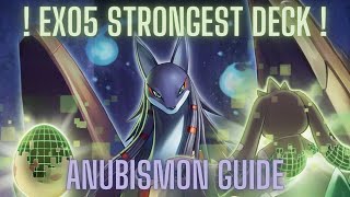 EX05 Anubismon In Depth Guide  Digimon Card Game [upl. by Lorolla]