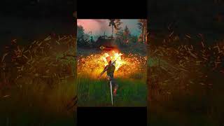 The Witcher 3 Gameplay Griffin ATTACKS Geralt and Vesemir [upl. by Atilrac]