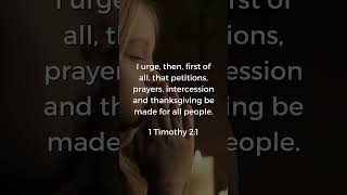 Verse of the day  Pray for All People  1 Timothy 21 [upl. by Kirch]