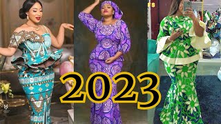 MODÈLES AFRICAIN 2023 NOUVELLES TENDANCES DES MODÈLES TAILLE BASSE EN WAX POUR FEMMES  AFRICAN WAX [upl. by Casaleggio612]