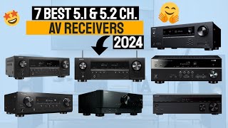 Best 51 and 52 Channel AV Receivers For 2024  Top 7 5Channel AV Receiver Review [upl. by Osbourne]