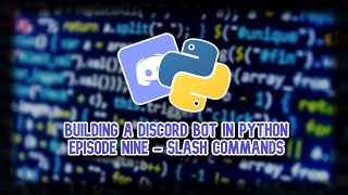 Building a Discord Bot in Python 2024 Episode Nine Slash Commands [upl. by Aliuqat667]