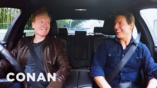 Conan Drives With Tom Cruise  CONAN on TBS [upl. by Glenden]