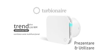 Turbionaire TREND PLUS 120 WM  Ventilator axial avansat multifunctional [upl. by Yanahs]