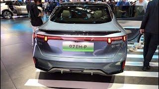 The New 2024 Geely LynkampCo 07 EMP PHEV Walkaround—2024 Beijing Motor Show [upl. by Einiffit]