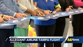 Allegiant Airlines new Tampa flight [upl. by Eliason639]