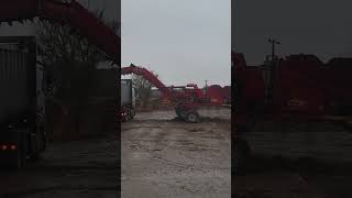 CTM sugarbeet cleaner loading beet [upl. by Jason]