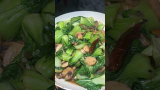 Bok Choy and Mushroom Stir Fry [upl. by Tedie522]