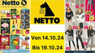 NETTO Angebote Prospekte Werbung Gültig von 141024 bis 191024​⁠Werbungde [upl. by Bazar]