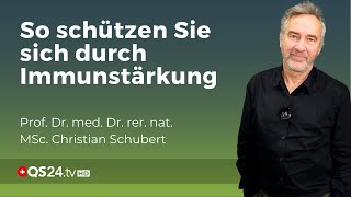 Immunsystem stärken Sofortmaßnahmen bei drohender Epidemie  Prof Dr Christian Schubert  QS24 [upl. by Elleinahc]