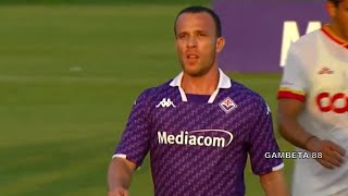 Arthur Melo  Debut for Fiorentina  23072023 [upl. by Mulderig]