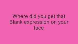 Lily Allen Blank Expression  With Lyrics [upl. by Aliek]