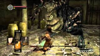 Dark Souls Asylum Demon Boss Fight  Gameplay Movie PS3 [upl. by Bradway817]