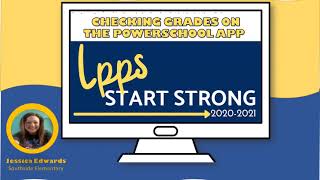 Checking Grades in PowerSchool [upl. by Yoc]