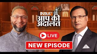 Asaduddin Owaisi In Aap Ki Adalat LIVE  UCC Ram Mandir BJP PM Modi Gyanvapi Case  Rajat Sharma [upl. by Dorothee]