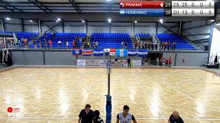 XX CAMPEONATO CENTROAMERICANO DE VOLEIBOL  SUB 21 MASCULINO  DIA 1 [upl. by Naashar]