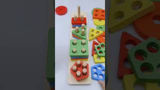 Educational Wooden Games  Safe Choice Comprehensive Development montessori ChildAcademy [upl. by Mlohsihc186]