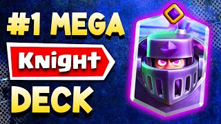 The BEST Mega Knight Evolution Deck in Clash Royale [upl. by Anelle]