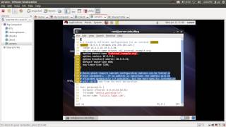 Dhcp Server Configuraiton in Linux [upl. by Kemble]