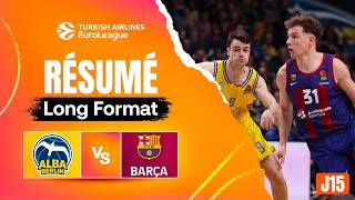 ALBA Berlin vs FC Barcelone  Résumé long format  EuroLeague J15 [upl. by Narine]