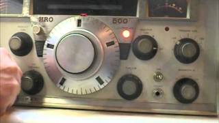 National HRO500 Receiver [upl. by Nyved423]