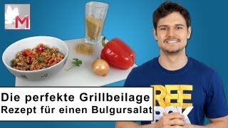 Die perfekte Grillbeilage  Rezept für einen veganen Bulgursalat  Enjoy Summer [upl. by Onin]