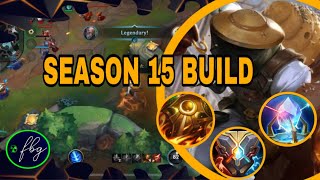 Top Lane Singed Season 15 BEST BUILD  Wild Rift [upl. by Euqirne720]