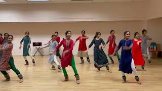 Chitresh Das Youth Co performing kathak to Carol of the Bells [upl. by Eppesiug]