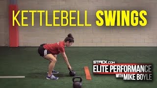 How to Properly Perform and Teach the Kettlebell Swing Featuring Mike Boyle [upl. by Haidedej]