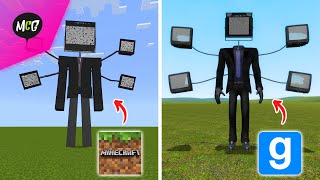 Perbandingan Skibidi Toilet Versi Minecraft vs Garrys Mod [upl. by Hamforrd166]