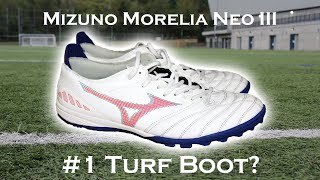 Mizuno Morelia Neo III Pro Artificial Turf Review  OnField Test [upl. by Essirahs]