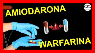 ⚠️AMIODARONA y WARFARINA⚠️  INTERACCION FARMACOLOGICA 😲 INFORMACION COMPLETA☑️ [upl. by Octavian852]