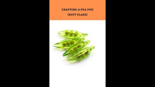 Crafting a Lampwork Pea Pod Charm StepbyStep Guide [upl. by Mylander]