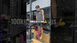 Top set 100kg 4 reps dips workout [upl. by Leilah254]