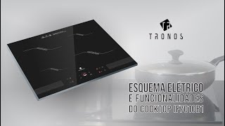 Esquema elétrico e funcionalidades do Cooktop Tronos IF701OB1 [upl. by Mace]