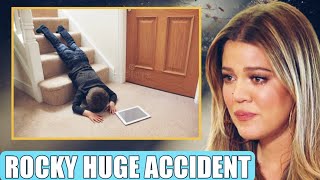 HUGE FALL Khloe Kardashian MOURNS As Tatum Thompson FALLS DOWN From Staircase [upl. by Hana]