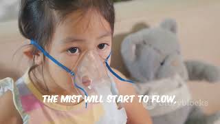 Nebulization in kids How to nebulize [upl. by Inalan823]