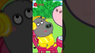 Rich Bufo Dont Waste Food  Learn Good Habits for Kids  Wolfoo Family shorts [upl. by Semreh]