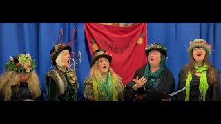 Rattlebag from Hastings sing Sussex Sugar Wassail Dec 2021 [upl. by Sedlik863]