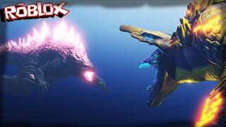 GODZILLA EVOLVED VS RAIJU IN ROBLOX  Cool Godzilla Stuff Ep1 [upl. by Ahsart266]