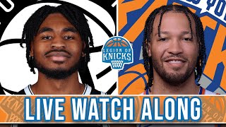 Live Brooklyn Nets vs New York Knicks WatchAlong and Scoreboard  Post Game Analysis [upl. by Tsyhtema524]